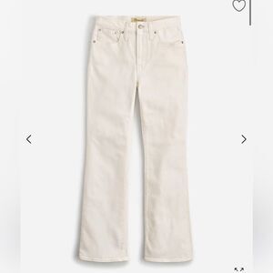 NWT Madewell Kick Out Crop Jeans 26P